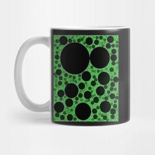 Random Tiling Green Mug